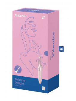 Stimulateur Twirling Delight Rose - Satisfyer