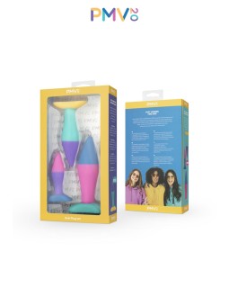 Coffret 3 plugs anal Koda - PMV20