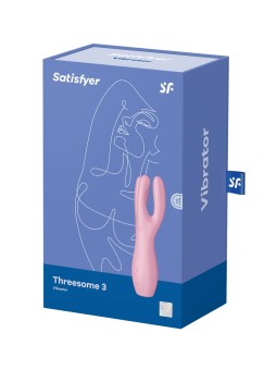 Stimulateur Threesome 3 rose - Satisfyer
