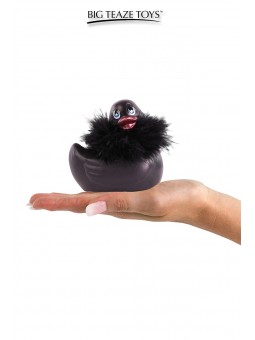 Mini canard vibrant Duckie Paris - noir