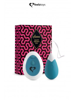 Oeuf vibrant Anna turquoise - Feelztoys