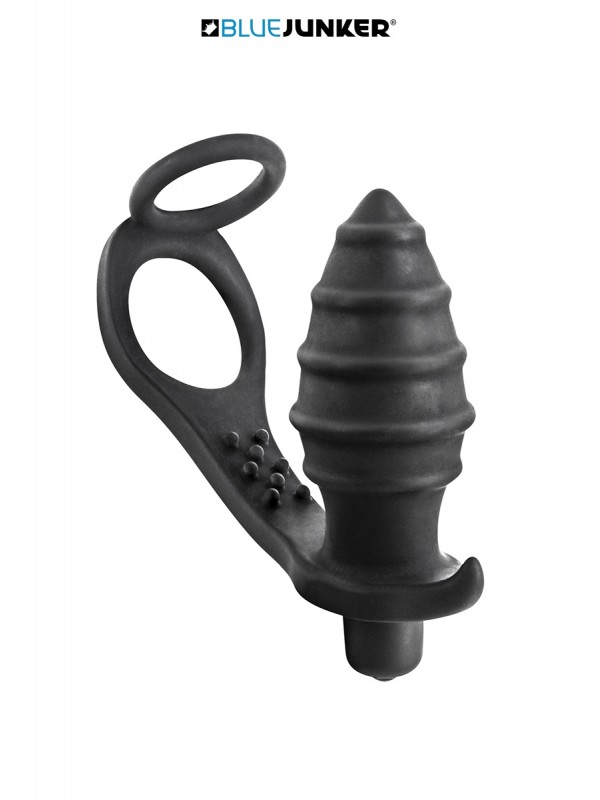 Plug anal vibrant et cockring