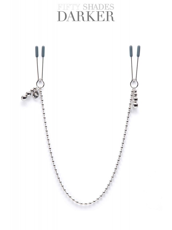 pinces à tétons avec chaine - Fifty shades darker