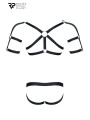 Ensemble harnais et jockstrap ouvert - Regnes