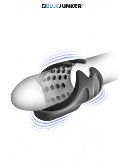 Masturbateur vibrant USB Dots - Blue Junker