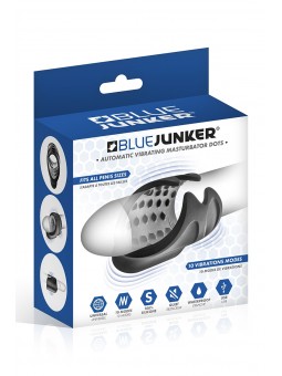 Masturbateur vibrant USB Dots - Blue Junker