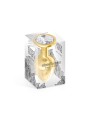 Plug bijou aluminium gold M - Hidden Eden