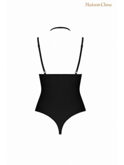 Body string seins nus noir Le petit secret